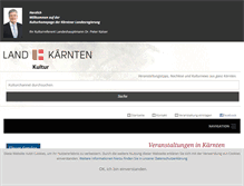 Tablet Screenshot of kulturchannel.at